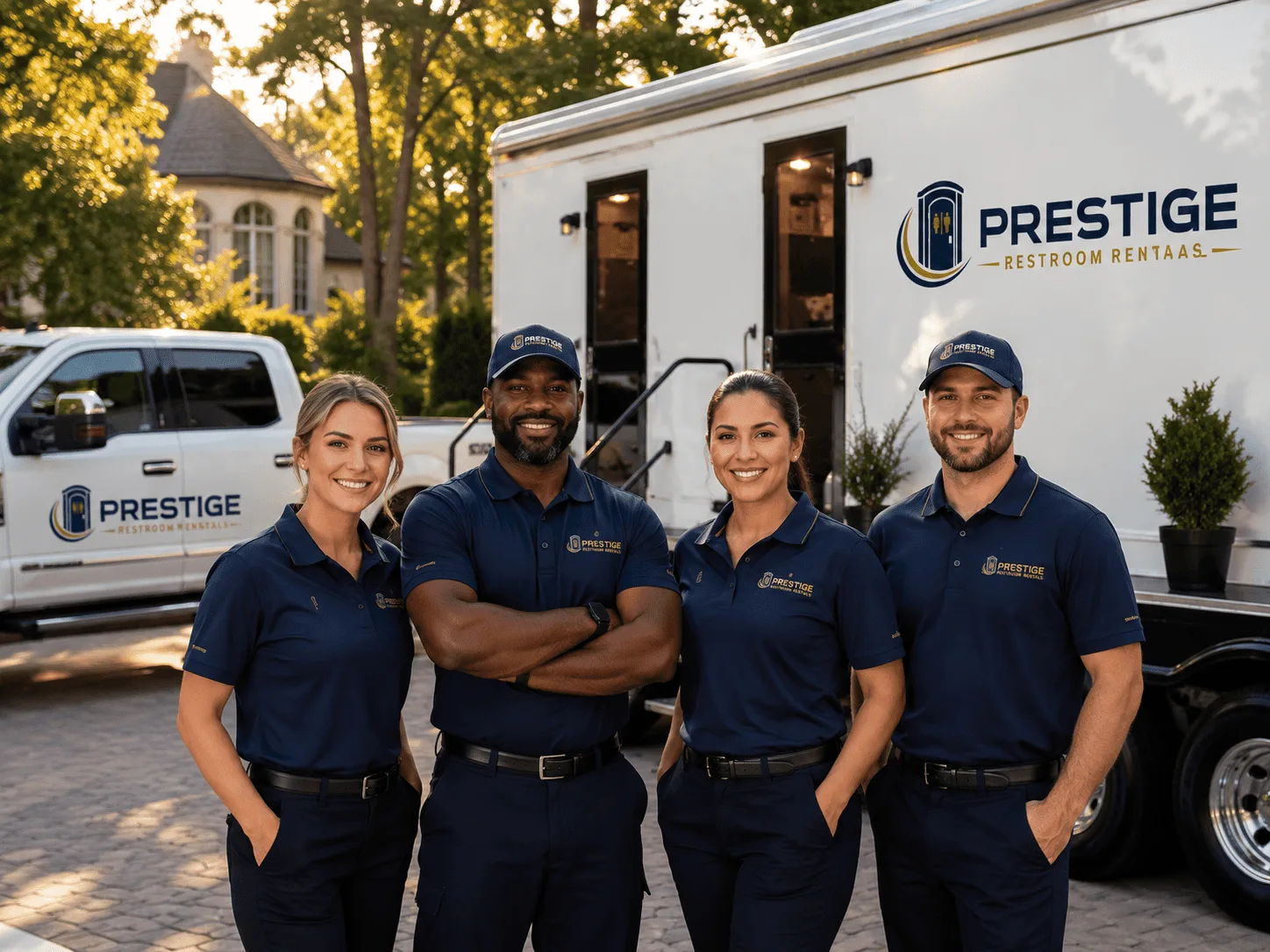 Trusted Luxury Portable Restrooms company in Trinity Center, CA
